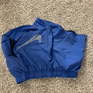 Nike Blue Windbreaker Shorts